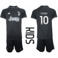 Juventus Paul Pogba #10 Fotballklær Tredjedraktsett Barn 2023-24 Kortermet (+ korte bukser)